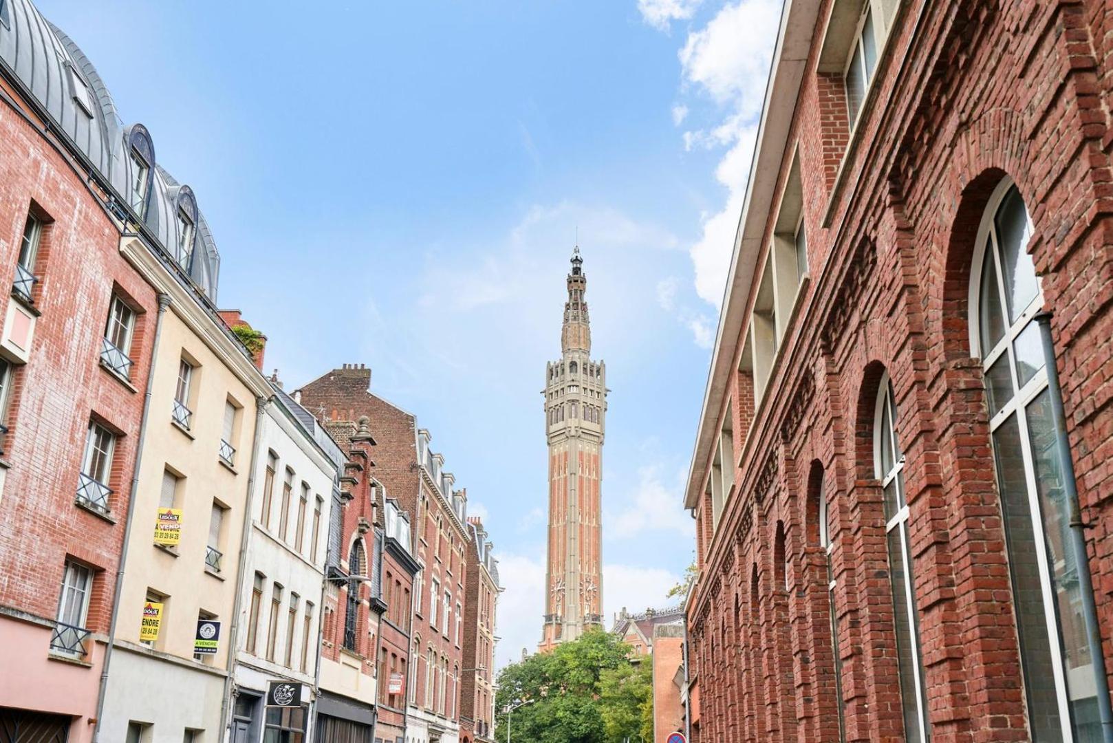 Lille Centre - Superb Bright Apartment Parking Exterior photo